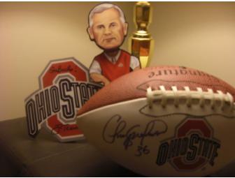 Spielman and Tressel Autographed Items