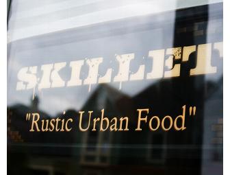 $25 gift certificate for your food at Skillet