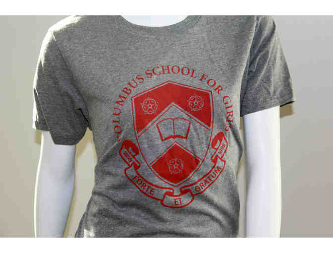Vintage Style T-Shirt with CSG Crest - YOUTH X-LARGE