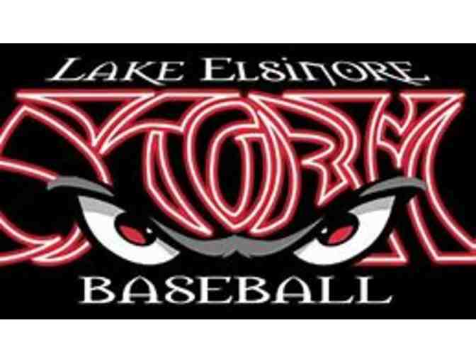 4 Premium Home Plate Tickets to Lake Elsinore Storm Baseball - Photo 1