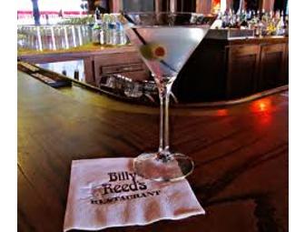 $25 Gift Certificate to Billy Reed's restaurant in Palm Springs