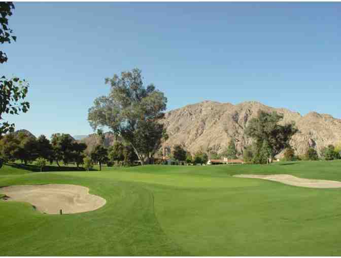 Foursome of golf at Indian Wells Country Club