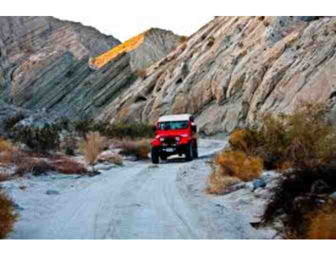 Desert Adventures -2 seats on public San Andreas Fault Jeep Eco Tour
