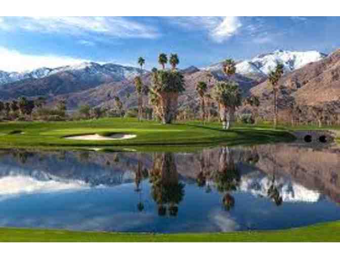Foursome of golf and Breakfast or Lunch for 4 at Indian Canyons Golf Resort
