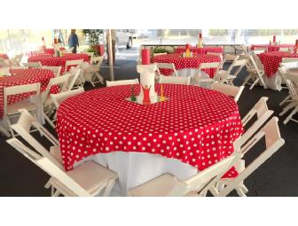 Elegant Entertaining - Tablecloths by the K's!