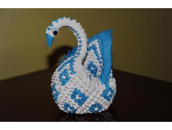 'Swan' -- Origami Creation