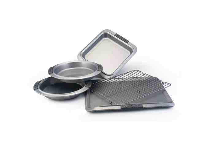 Anolon 5-Piece Bakeware Set & Kitchen Tools