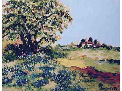 Paysage Bluefield, an original artwork created by Chef Jacques Pepin