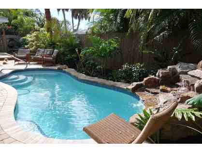 One week at Twin Palms Retreat with Grotto Pool, Anna Maria Island, FL