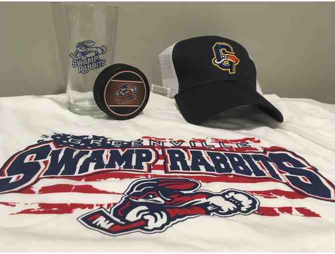 Greenville Swamp Rabbits - T-Shirt, Hat, Glass and Puck