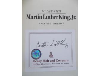 CORETTA SCOTT KING AUTOGRAPHED BOOK " MY LIFE WITH MARTIN LUTHER KING JR. " - Photo 1