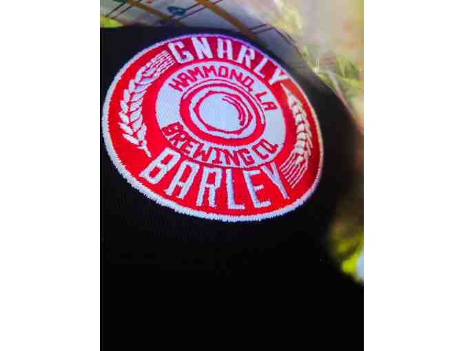 Gnarly Barley bucket 'o beer and GB swag