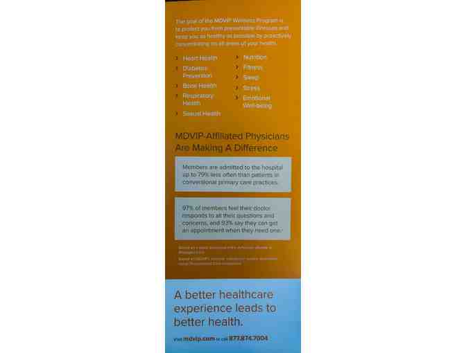 One Year Membership in Concierge Medical Practice with Dr. David A Myers