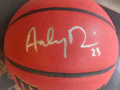Anthony Davis Autographed Basketball - New Orleans Pelicans