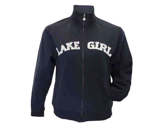 Lake girl zip track jacket sweatshirt - Photo 1