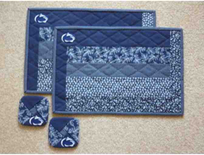 QuiltQuest Table Runner, Placemat and Wine Coaster Set