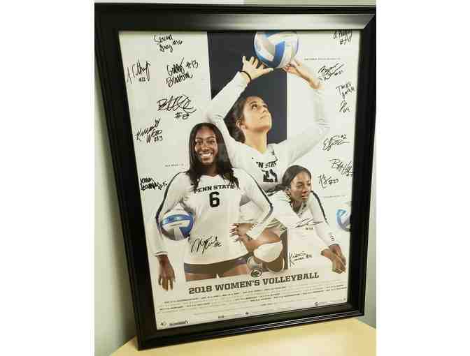 PSU Volleyball, Poster and 2014 Championship Floor