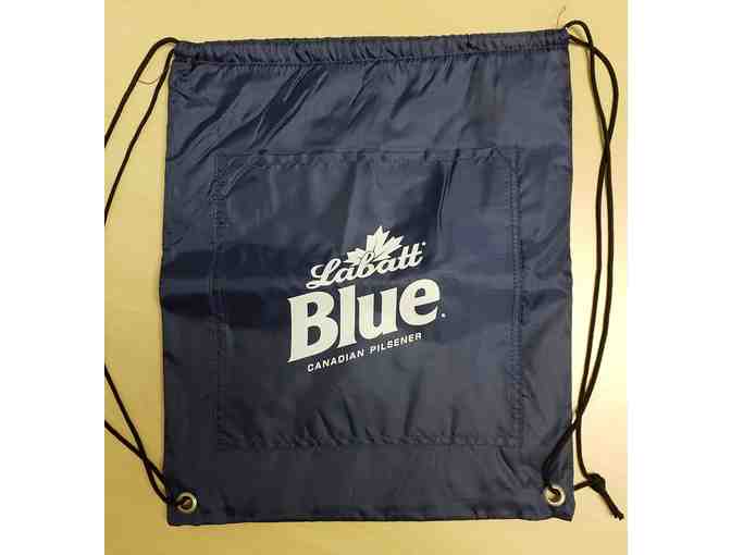Labatt Blue Cinch Bag and Cooler