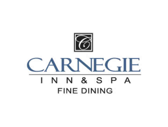 $50 Gift Certificate for Grace Restaurant/Carnegie Inn