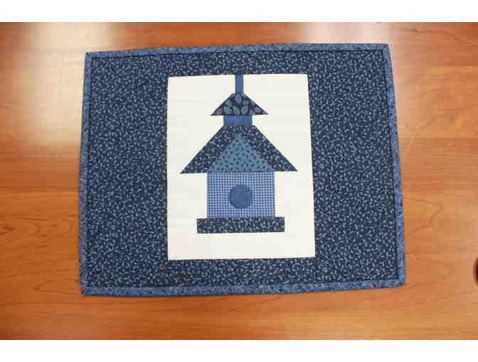 QuiltQuest Birdhouse Placemats and Wine Coasters