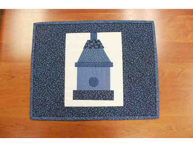 QuiltQuest Birdhouse Placemats and Wine Coasters