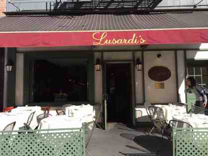 Lusardi's dinner for two!