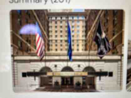 INTERCONTINENTAL NEW YORK BARCLAY #1 NYC weekend stay