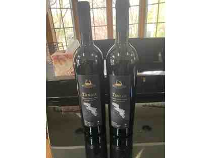 Two bottles of Royal Quality red wine from Illyria