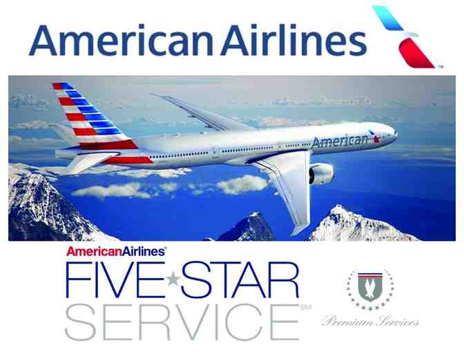 2 Round Trip Airfare anywhere American Airlines flies direct in 48 United States & Canada