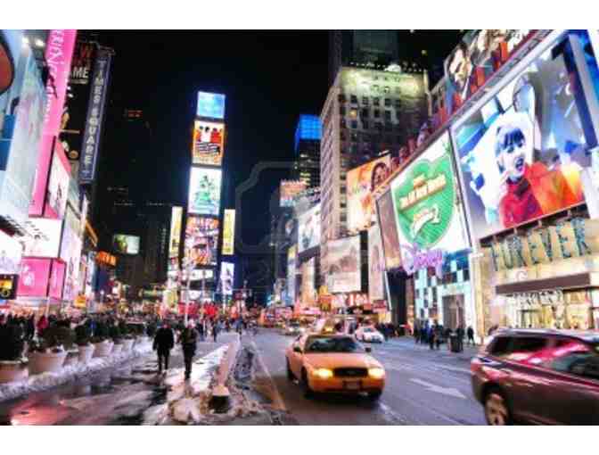 New York City Broadway Show includes Dinner, 3 Night Hotel Stay & Airfare for (2)