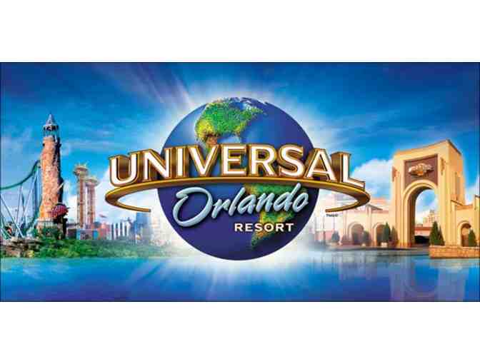 Orlando Universal Studios and SeaWorld Park Adventure with a 4-Night Stay & Airfare for 4