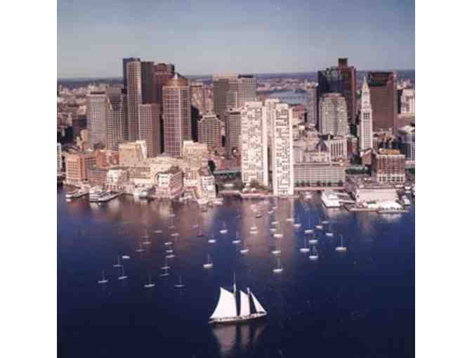 Boston, MA Private Yacht Sailing Adventure with 3 Night Hotel Stay & Airfare for (2)