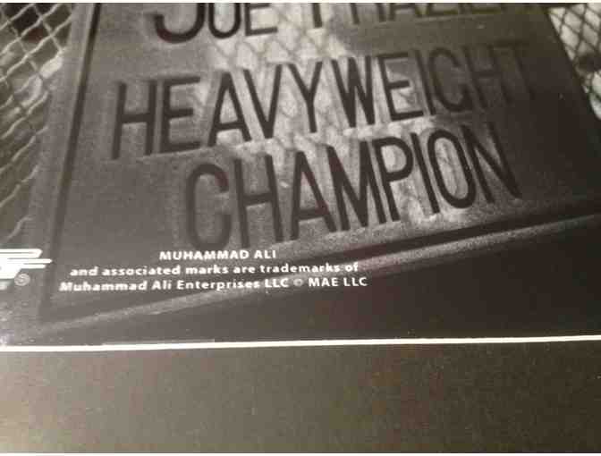 MUHAMMAD ALI taunting at Joe Frazier's training headquarters, Offically Licensed Ali Photo