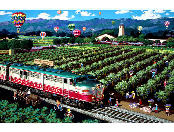 NAPA VALLEY Romantic Scenic Train Tour & Wine Tasting with a 3-Night Stay & Airfare for 2