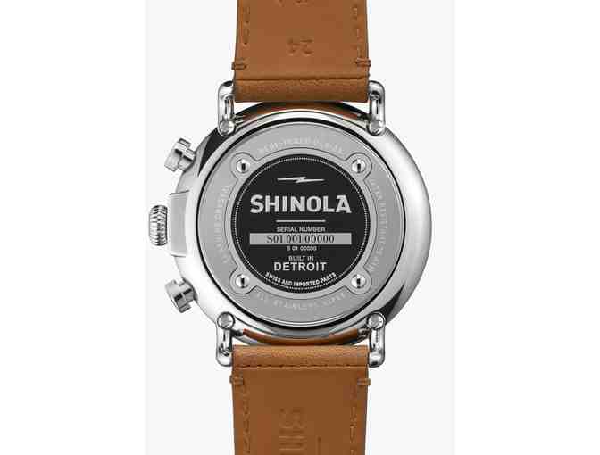 Shinola Runwell Chronograph 47MM Men's Watch with Green Dial