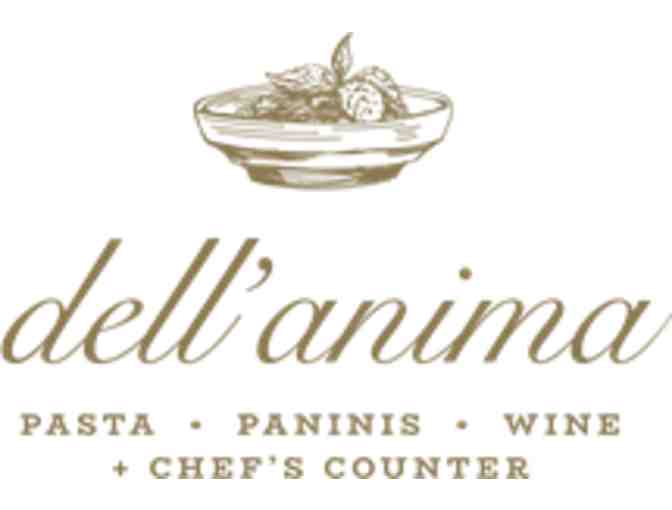Three course dinner for two guests with wine pairings to Dell'anima