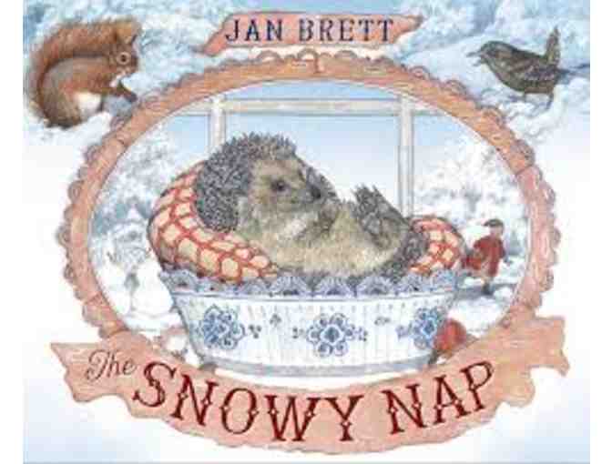 Jan Brett - Signed Poster of 'The Snowy Nap' Book