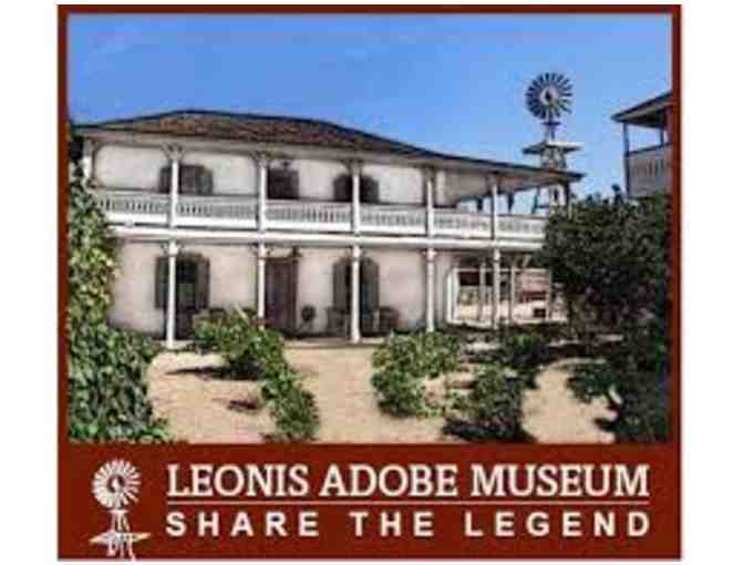 The Leonis Adobe Museum - One Year Membership