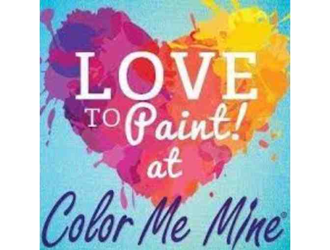 Color Me Mine - Two Pottery Mugs and Two Paint Classes