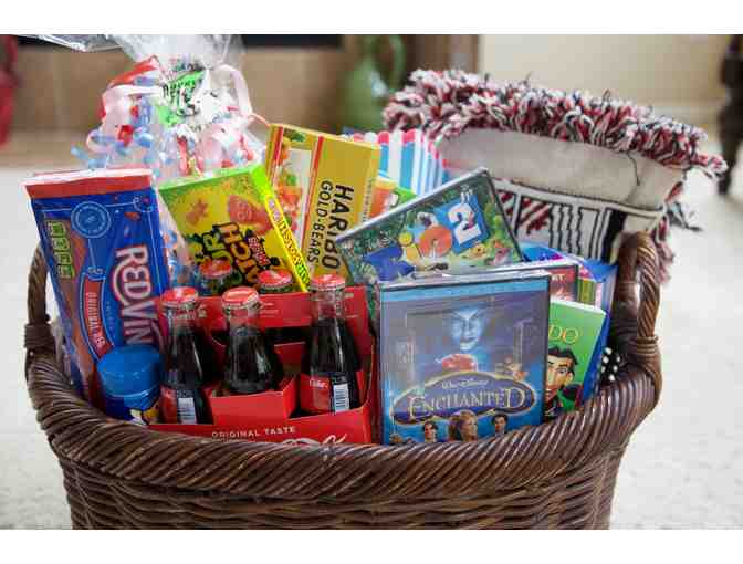 Family Movie Night Basket from Mrs. Rogers' Class