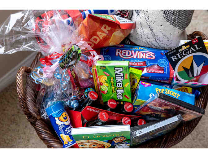 Family Movie Night Basket from Mrs. Rogers' Class