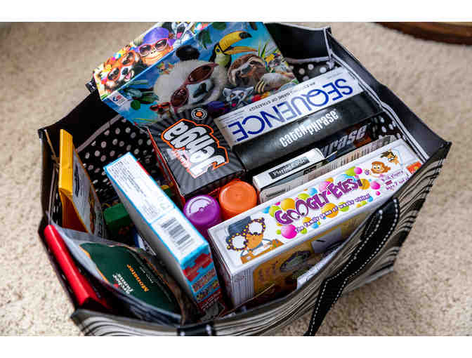 Family Game Night Basket from Mr. Parker's Class!