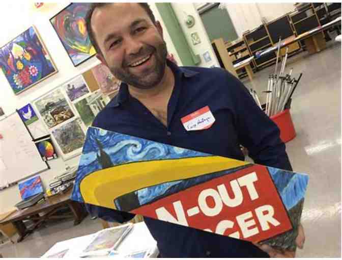 Two Adults to Attend Cabernet, Canvas & Color Workshop at Art Trek