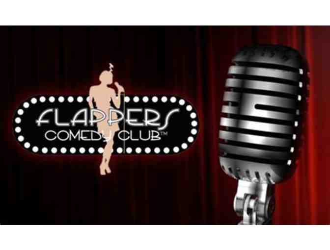 Tickets for Ten People to Flappers Comedy Club and Restaurant
