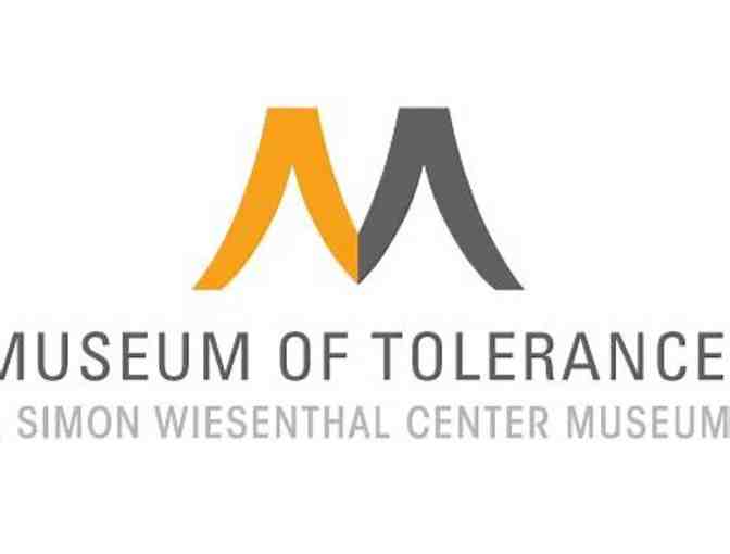 Two Admissions to the Museum of Tolerance - Photo 1