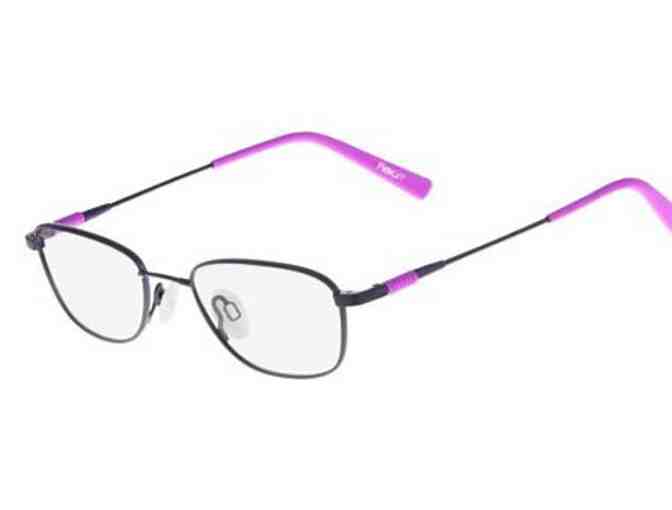 Pair of Girls Flexon Frame with Prescription Lenses