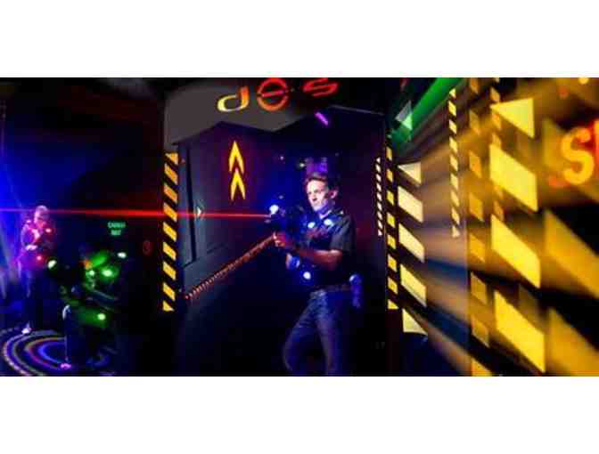 Free Game of Laser Quest and Escape Room for Four to Laser Quest