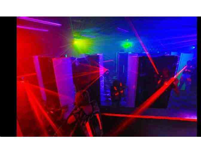 Free Game of Laser Quest and Escape Room for Four to Laser Quest