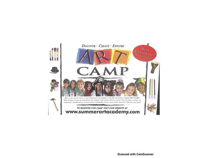 $50 Credit to Art Camp