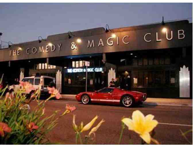 Passes for Ten People to The Comedy and Magic Club
